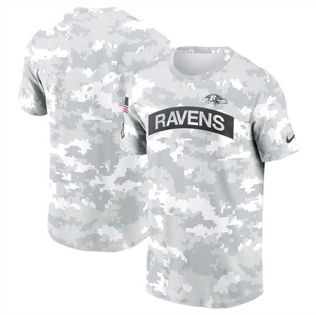 Men's Baltimore Ravens 2024 Arctic Camo Salute To Service Performance T-Shirt,We sell and wholesale Men's Baltimore Ravens 2024 Arctic Camo Salute To Service Performance T-Shirt on line form chian!